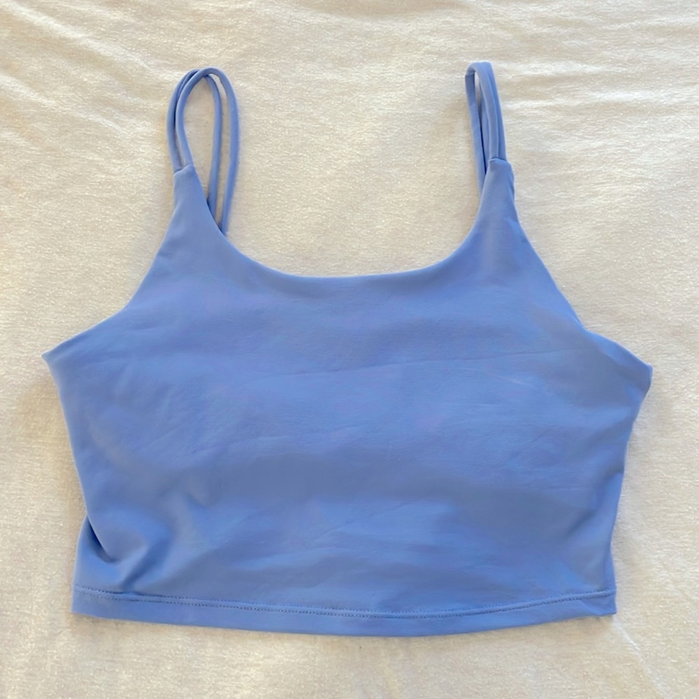 Blue Sports Bra
